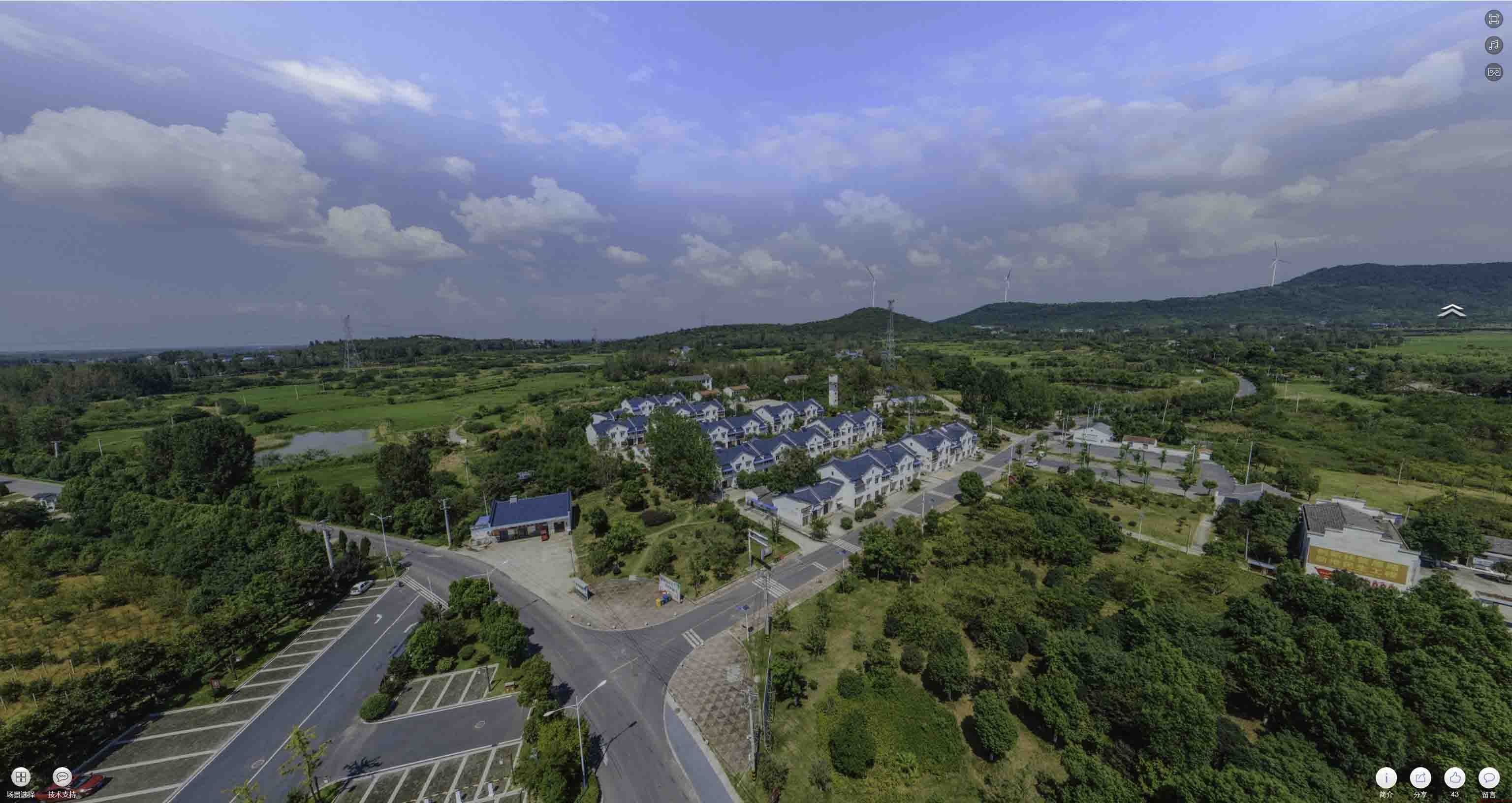 下花园360全景拍摄：记录生活每一刻的完整视角——在手绘地图中的创意应用